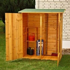 MUCOLA Gerätehaus Geräteschuppen Gartenschuppen Gartenhaus Holz Gartenschrank XXL 8 MUCOLA Gerätehaus Geräteschuppen Gartenschuppen Gartenhaus Holz Gartenschrank XXL -Aufbewahrung im Garten Verkäufe 2022 10735214 4