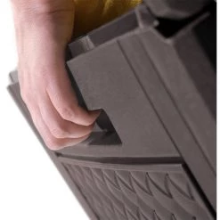 MOJAWO Auflagenbox Kunststoff Rattan-Optik Mocca 310L-DMBR310-440U -Aufbewahrung im Garten Verkäufe 2022 10785828 4