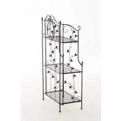 CLP Klappbares Eisen Standregal Reus-schwarz -Aufbewahrung im Garten Verkäufe 2022 11641861 3