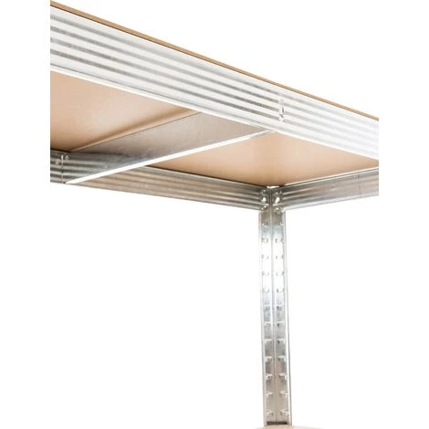 CLP 2er Set Steckregal G 90x40x180-silber 3 CLP 2er Set Steckregal G 90x40x180-silber – Bild 3