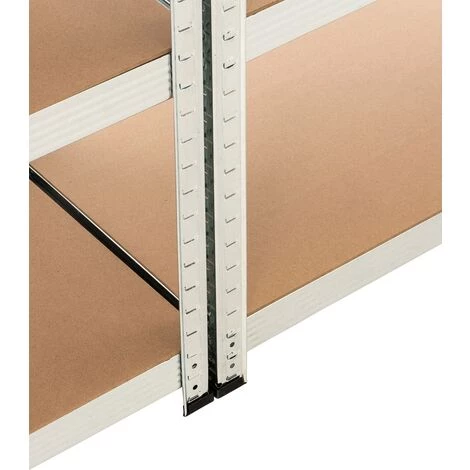 CLP 2er Set Steckregal G 90x40x180-silber 5 CLP 2er Set Steckregal G 90x40x180-silber – Bild 5