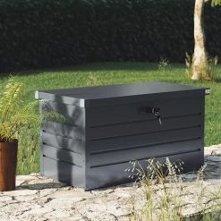 Gardebruk Metall Auflagenbox 360L Abschließbar Gasdruckfeder Kissenbox Gartentruhe Gerätebox Garten Aufbewahrungsbox -Aufbewahrung im Garten Verkäufe 2022 18476333 3