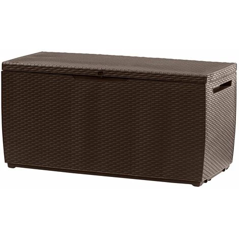 Keter Auflagenbox Marvel Plus 220kg Belastbar Rollen Griffe Smart Click System Truhe Gartenbox Kissenbox Garten… Braun 1 Keter Auflagenbox Marvel Plus 220kg Belastbar Rollen Griffe Smart Click System Truhe Gartenbox Kissenbox Garten… Braun