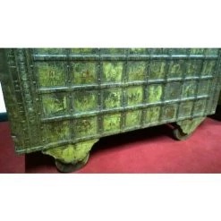 BISCOTTINI Alte Schatzkiste Aus Holz Und Eisen L125xPR68xH93 Cm -Aufbewahrung im Garten Verkäufe 2022 18712499 5