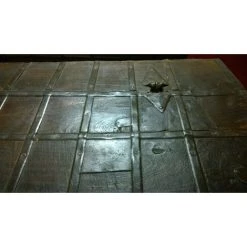 BISCOTTINI Alte Schatzkiste Aus Holz Und Eisen L124xPR77xH100 Cm -Aufbewahrung im Garten Verkäufe 2022 18712508 3