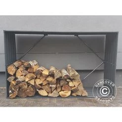 DANCOVER Holzlager/erhöhtes Pflanzbeet 1,1x0,5x1,8m ProShed®, Anthrazit