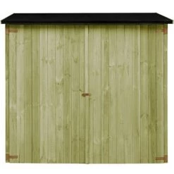 ASUPERMALL Garten-Gerateschuppen Kiefernholz Impragniert 192X76X175 Cm -Aufbewahrung im Garten Verkäufe 2022 20804136 4