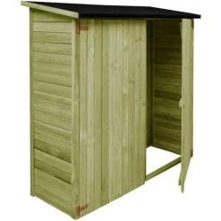 ASUPERMALL Garten-Gerateschuppen Kiefernholz Impragniert 192X76X175 Cm -Aufbewahrung im Garten Verkäufe 2022 20804136 5