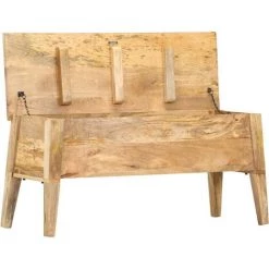 Aufbewahrungstruhe 99 X 35 X 48 Cm Massivholz Mango VidaXL -Aufbewahrung im Garten Verkäufe 2022 23032621 4