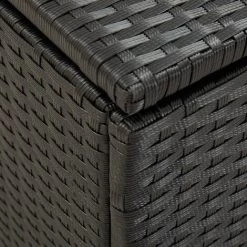 ASUPERMALL Gartenbox Poly Rattan 100×50×50 Cm Schwarz -Aufbewahrung im Garten Verkäufe 2022 23075092 3