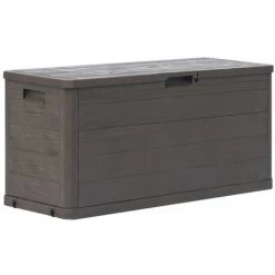Hommoo Garten-Aufbewahrungsbox 280 L Braun VD29812