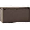 ASUPERMALL Gartenbox Braun 114X47X60 Cm