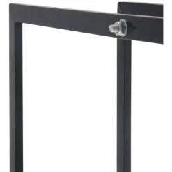 Hommoo Brennholzregal Schwarz 80x25x200 Cm Stahl VD25979 -Aufbewahrung im Garten Verkäufe 2022 23457414 5