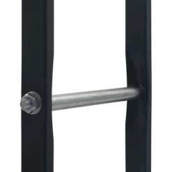 Hommoo Brennholzregal Schwarz 100x25x100 Cm Stahl VD25982 -Aufbewahrung im Garten Verkäufe 2022 23457472 5