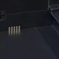 ASUPERMALL Gartenschrank Mit 3 Regalboden Schwarz Und Grau -Aufbewahrung im Garten Verkäufe 2022 23553283 4