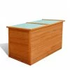 ASUPERMALL Garten-Aufbewahrungsbox 126×72×72 Cm Holz