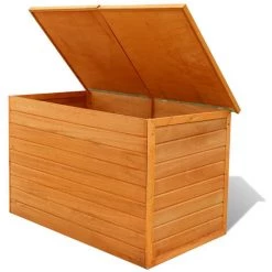 ASUPERMALL Garten-Aufbewahrungsbox 126×72×72 Cm Holz -Aufbewahrung im Garten Verkäufe 2022 23554446 5