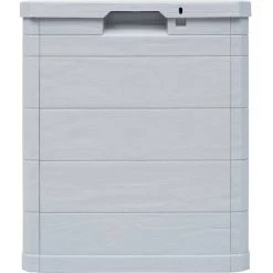 YOUTHUP Garten-Aufbewahrungsbox 90 L Hellgrau -Aufbewahrung im Garten Verkäufe 2022 23857217 3