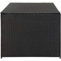 YOUTHUP Gartenbox Poly Rattan 180×90×75 Cm Schwarz -Aufbewahrung im Garten Verkäufe 2022 23857927 4
