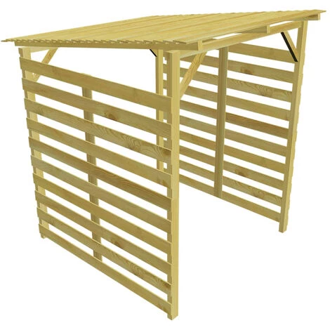 ASUPERMALL Unterstand Fur Feuerholz Lagerschuppen Kiefernholz Impragniert 4 ASUPERMALL Unterstand Fur Feuerholz Lagerschuppen Kiefernholz Impragniert – Bild 4