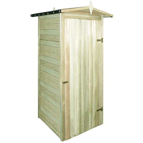Topdeal Garten-Lagerschuppen Kiefernholz Imprägniert 100 X 100 X 210 Cm 27679 1 Topdeal Garten-Lagerschuppen Kiefernholz Imprägniert 100 X 100 X 210 Cm 27679