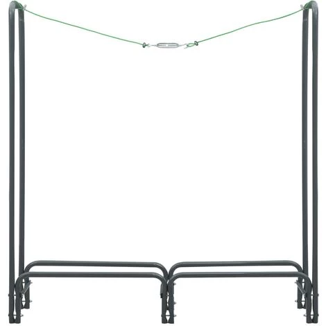 Topdeal Brennholzregal Anthrazit 120x35x120 Cm Stahl 25984 3 Topdeal Brennholzregal Anthrazit 120x35x120 Cm Stahl 25984 – Bild 3