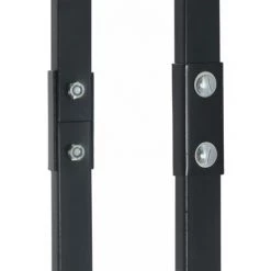 Topdeal Brennholzregal Schwarz 60x25x200 Cm Stahl 25978 -Aufbewahrung im Garten Verkäufe 2022 27036259 4