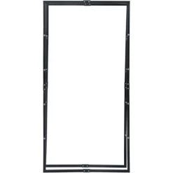 Topdeal Brennholzregal Schwarz 100x25x200 Cm Stahl 25980 -Aufbewahrung im Garten Verkäufe 2022 27036268 4