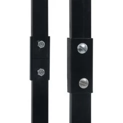 Topdeal Brennholzregal Schwarz 100x25x200 Cm Stahl 25980 -Aufbewahrung im Garten Verkäufe 2022 27036268 5