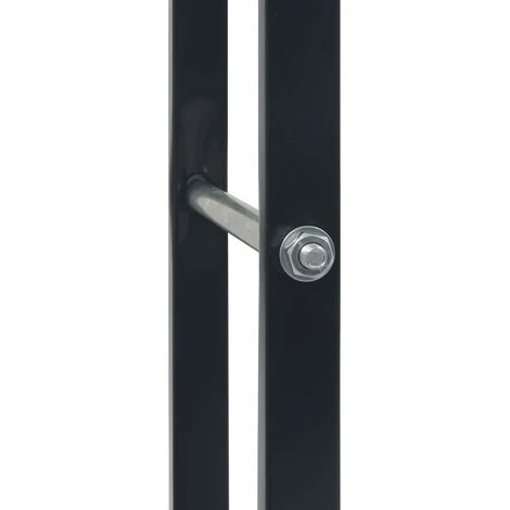 Topdeal Brennholzregal Schwarz 80x25x100 Cm Stahl 25981 5 Topdeal Brennholzregal Schwarz 80x25x100 Cm Stahl 25981 – Bild 5