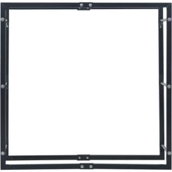 Topdeal Brennholzregal Schwarz 100x25x100 Cm Stahl 25982 -Aufbewahrung im Garten Verkäufe 2022 27036278 3
