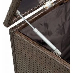 Topdeal Garten-Aufbewahrungsbox Braun 120x50x60 Cm Poly Rattan 27046 -Aufbewahrung im Garten Verkäufe 2022 27037338 3