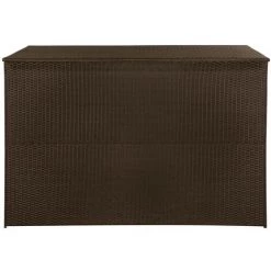 Topdeal Gartenbox Braun 150x100x100 Cm Poly Rattan 28453 -Aufbewahrung im Garten Verkäufe 2022 27038174 3