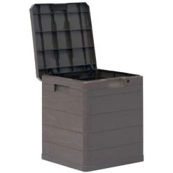 Topdeal Garten-Aufbewahrungsbox 90 L Braun 29810 -Aufbewahrung im Garten Verkäufe 2022 27038795 3