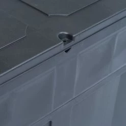 Topdeal Garten-Aufbewahrungsbox 320 L Schwarz 29813 -Aufbewahrung im Garten Verkäufe 2022 27038809 5