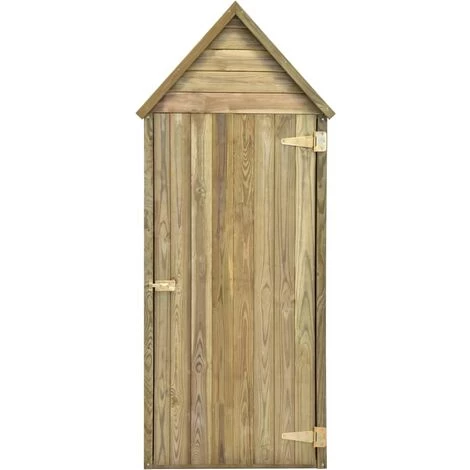 Topdeal Garten-Geräteschuppen Mit Tür 77x37x178 Cm Kiefer Imprägniert 29994 4 Topdeal Garten-Geräteschuppen Mit Tür 77x37x178 Cm Kiefer Imprägniert 29994 – Bild 4