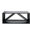 Westmann Stahl Kaminholzregal Holzlager Schwarz 104x34x40 Cm