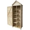 Gartenschrank Gardiun Candy 35x70x177 Cm Aus Holz