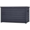 Garten-Aufbewahrungsbox Ontario 870 L Anthrazit Ecom Keter