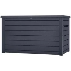 Garten-Aufbewahrungsbox Ontario 870 L Anthrazit Ecom Keter