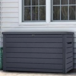 Garten-Aufbewahrungsbox Ontario 870 L Anthrazit Ecom Keter -Aufbewahrung im Garten Verkäufe 2022 28305300 5