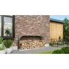 Vitavia Kaminholzregal "Lignum 401" Granit 40 X 210 X 100 Cm (quer)