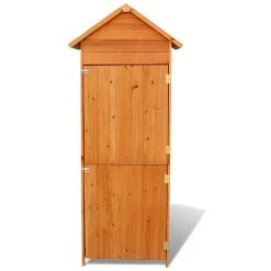 ASUPERMALL Gartenschrank Braun 79×49×190 Cm -Aufbewahrung im Garten Verkäufe 2022 29056753 3