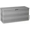 ASUPERMALL Gartenbox Grau 117×45×56 Cm
