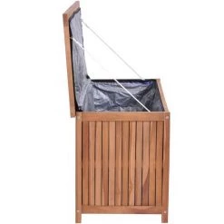 BETTERLIFE Gartenbox 120×50×58 Cm Teak Massivholz -Aufbewahrung im Garten Verkäufe 2022 30459344 5