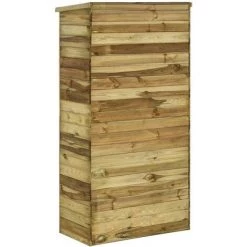 ABCRITAL Geräteschuppen Kiefernholz 85×48×177 Cm -Aufbewahrung im Garten Verkäufe 2022 31154962 4