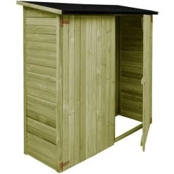 ABCRITAL Garten-Geräteschuppen Kiefernholz Imprägniert 182x76x175 Cm -Aufbewahrung im Garten Verkäufe 2022 31155876 4