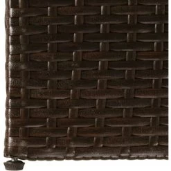 ABCRITAL Gartenbox Braun 150x100x100 Cm Poly Rattan -Aufbewahrung im Garten Verkäufe 2022 31477789 4