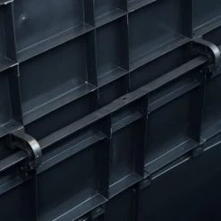 ABCRITAL Garten-Aufbewahrungsbox 320 L Schwarz -Aufbewahrung im Garten Verkäufe 2022 31477877 5