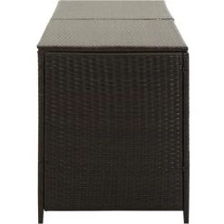 ABCRITAL Gartenbox Poly Rattan 200x50x60 Cm Braun -Aufbewahrung im Garten Verkäufe 2022 31484948 4
